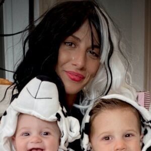 Black and White Specialty Wig (free red gloves)